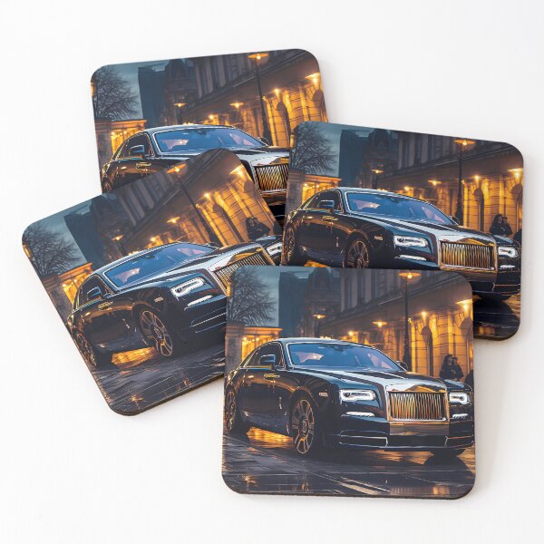 Item preview, Absolute Luxury Saloon Shines On Wet Night City Streets designed and sold by RevUpDesign.