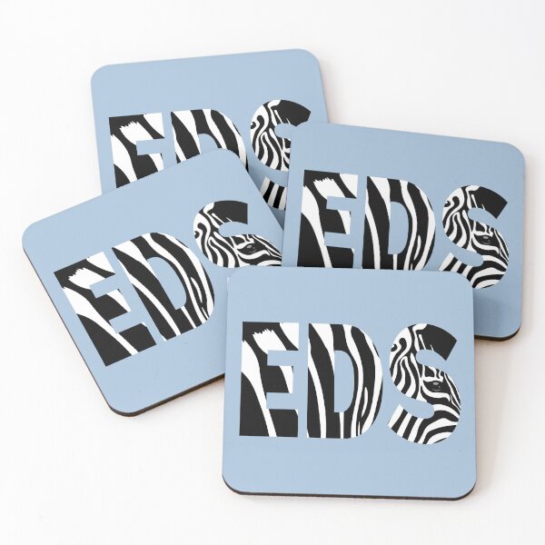 Artikelvorschau, EDS Awareness Zebra | Fettes typografisches Design für Spoonies entworfen und verkauft von Designs by Jesabee.