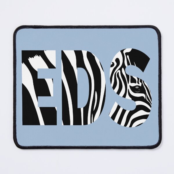 Item preview, EDS Awareness Zebra | Bold Typographic Design for Spoonies designed and sold by Jesabee Designs.