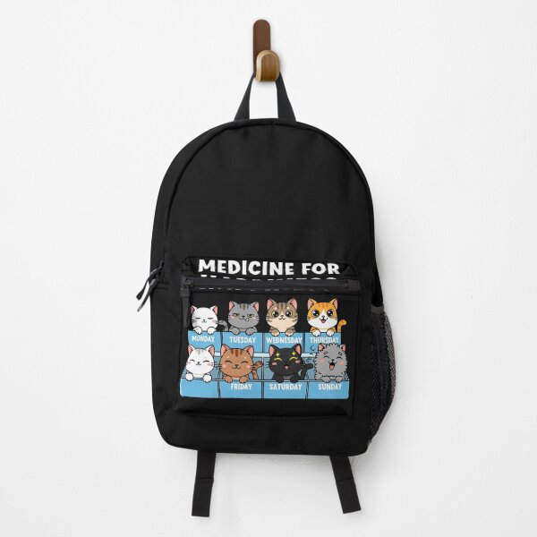Item preview, My Medicine For Happiness Called Cats every day kitten cat designed and sold by cawtoon.