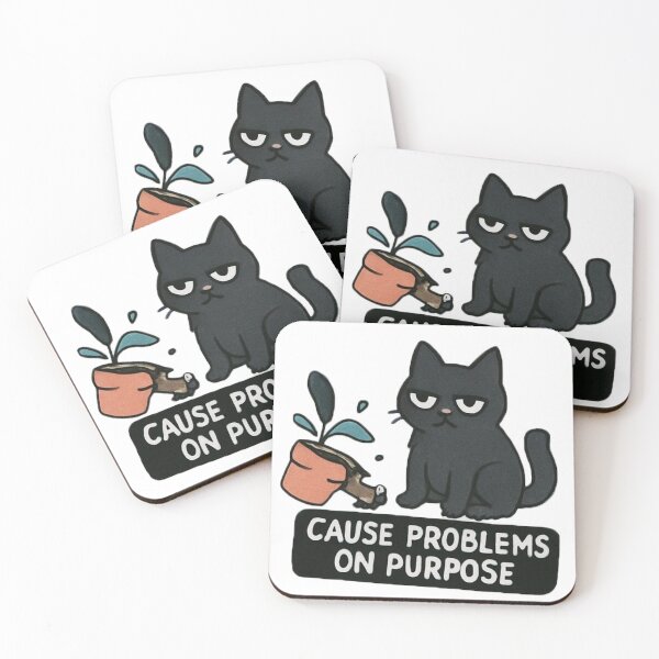 Item preview, Cause Problems on Purpose designed and sold by WhiteSeason.