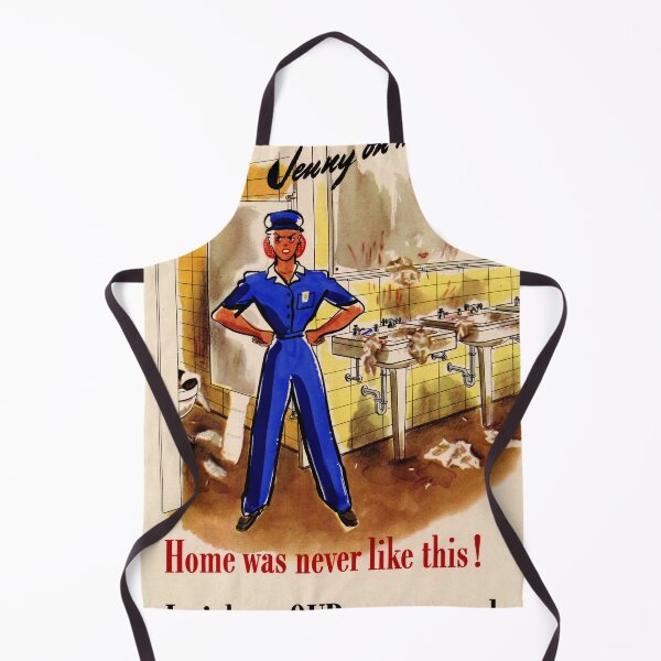 Item preview, World War II Vintage Poster | Jenny on the Job 1943 | Retro Art Print | Workplace Hygiene & Cleanliness | Empowering Women designed and sold by artofuniverse.