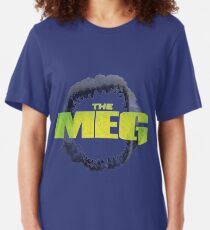 THE MEG - MOVIE - MEGALODON Slim Fit T-Shirt