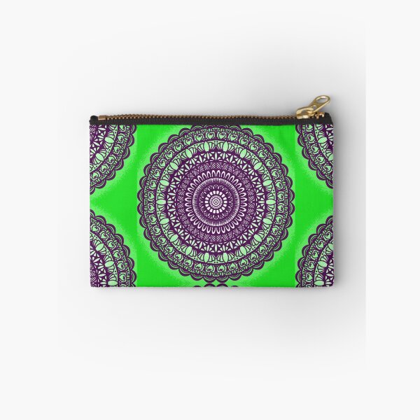 Artikelvorschau, Grüne Blume des Lebens traditionelle ethnische heilige Geometrie Mandala entworfen und verkauft von DivineMandala.
