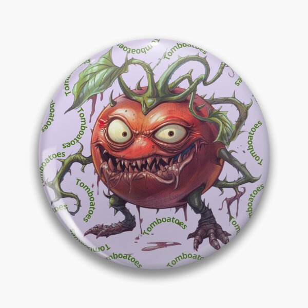 Item preview, Tomboatoes – Funny Zombie Tomato Pun Halloween Design designed and sold by dotitoko.