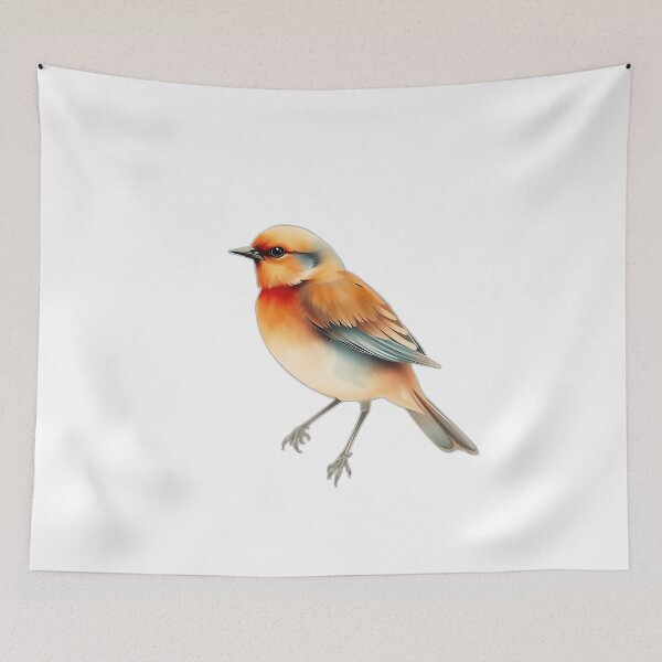 Item preview, Soft Watercolor Bird with Feathers designed and sold by sharon1210.