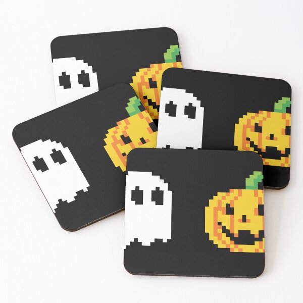 Item preview, 8 Bit Retro Halloween Pumpkin designed and sold by FlashCraft Design.