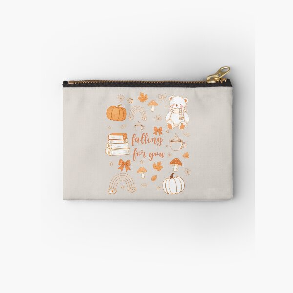 Item preview, Falling For You – Cute Autumn Cosy Bear, Pumpkin & Coffee Design designed and sold by twilightprints.