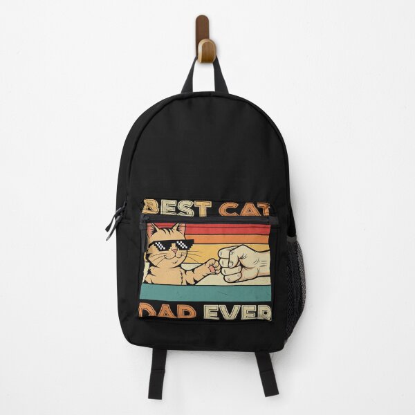 Item preview, Vintage Best Cat Dad Ever Bump Fist father's day Cat Daddy designed and sold by cawtoon.