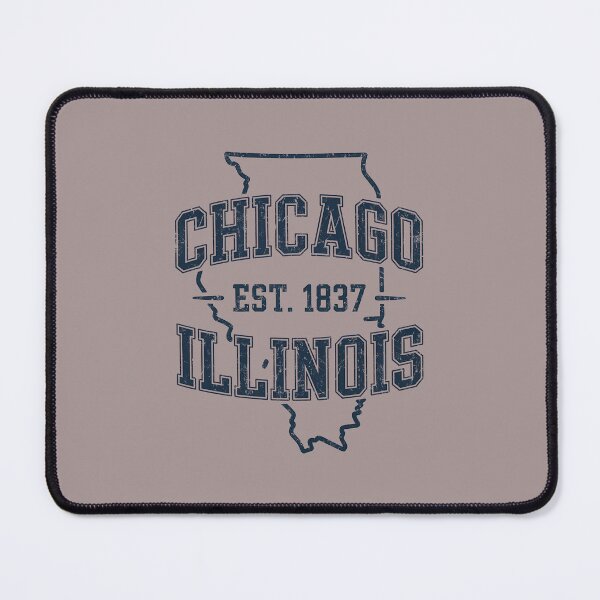 Item preview, Chicago Illinois Vintage Retro Typography Sports Travel designed and sold by OliviaHayesArt.