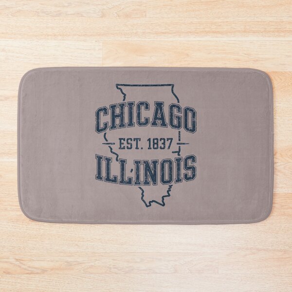 Item preview, Chicago Illinois Vintage Retro Typography Sports Travel designed and sold by OliviaHayesArt.
