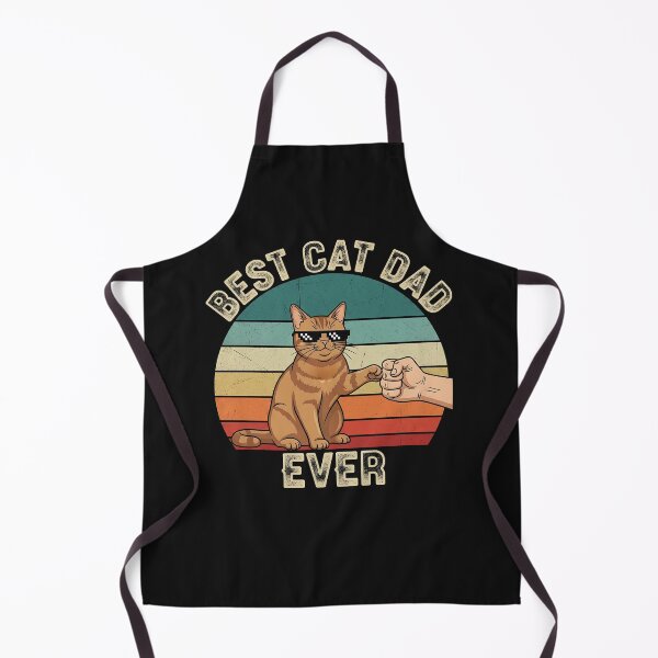 Item preview, Vintage Best Cat Dad Ever Bump Fist father's day Cat Daddy  designed and sold by cawtoon.