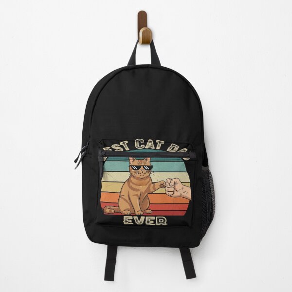 Item preview, Vintage Best Cat Dad Ever Bump Fist father's day Cat Daddy designed and sold by cawtoon.