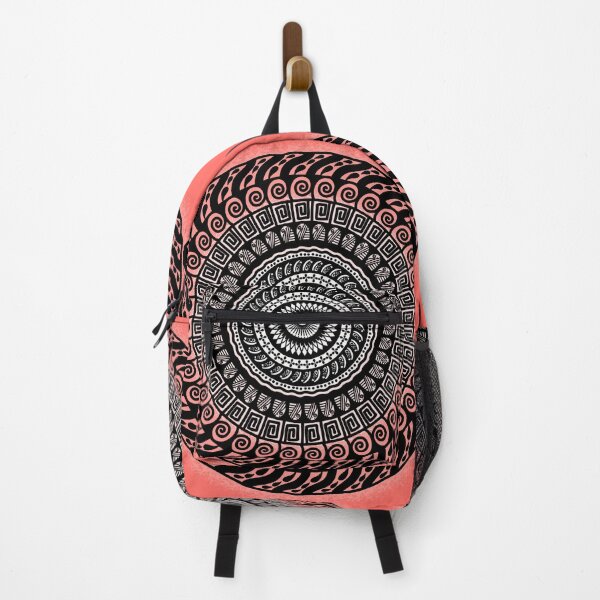 Item preview, Indian chakra flower of Life mandala inspired sacred geometry traditional pattern designed and sold by DivineMandala.