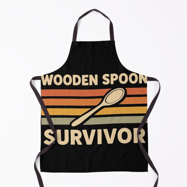 Item preview, Wooden Spoon Survivor – Funny Retro Discipline designed and sold by haitrieuic96.