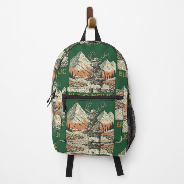 Item preview, An Elk fishing- ELK-O-HOLIC designed and sold by Too Kool Designing .