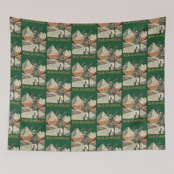 Item preview, An Elk fishing- ELK-O-HOLIC designed and sold by Too Kool Designing .
