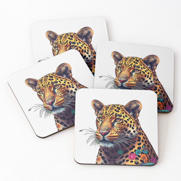 Item preview, Kaleidoscopic Patterned Leopard designed and sold by sharon1210.