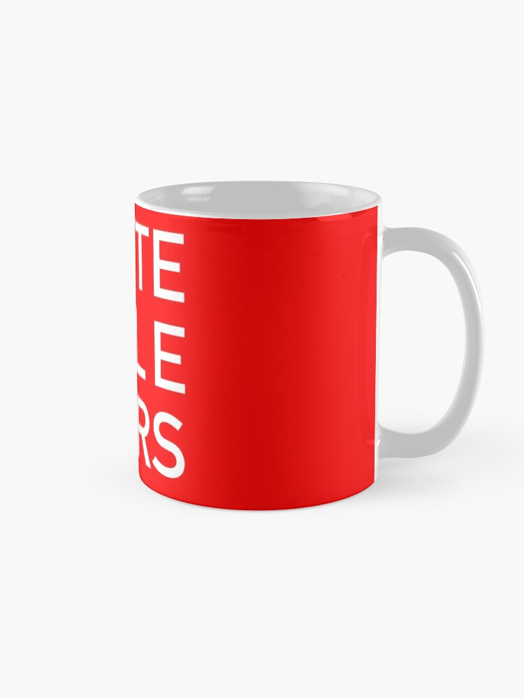 "WHITE MALE TEARS" Coffee Mug for Sale by abstractee Redbubble