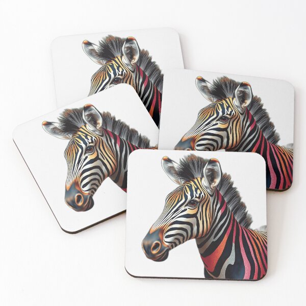 Item preview, Kaleidoscopic Zebra Art designed and sold by sharon1210.