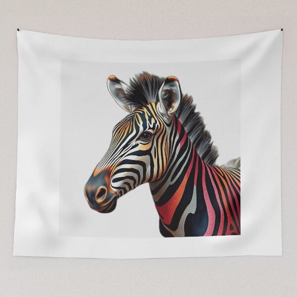 Item preview, Kaleidoscopic Zebra Art designed and sold by sharon1210.