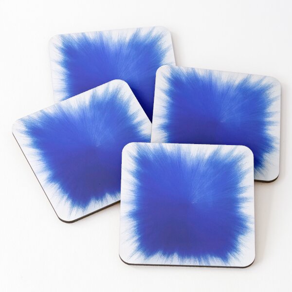 Item preview, Vibrant Blue Abstract Burst designed and sold by UrbanBloomArt.