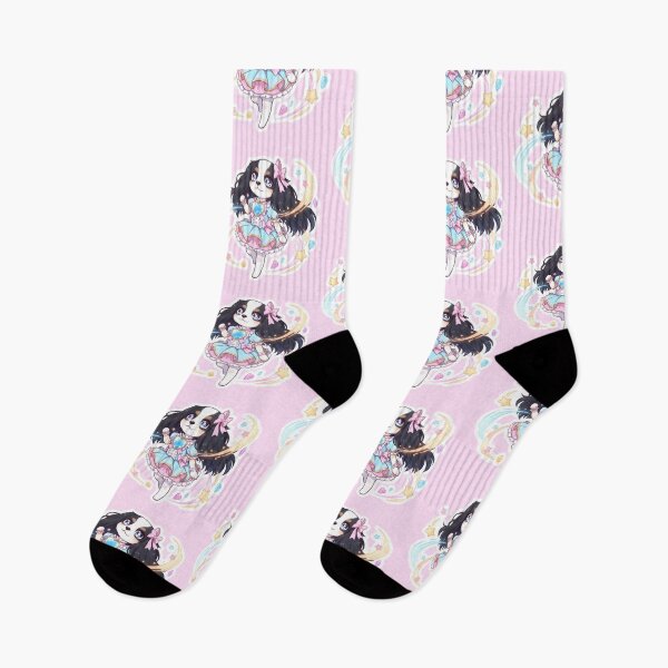 Item preview, Sparkly Kawaii Cavalier King Charles in Dress designed and sold by puppypastel.
