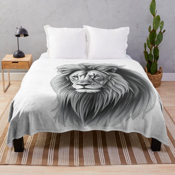 Item preview, Charcoal Sketch of a Lion designed and sold by sharon1210.