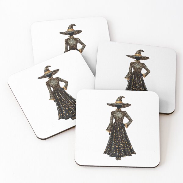 Item preview, Glamorous Halloween witch outfit artwork designed and sold by olenapetol.
