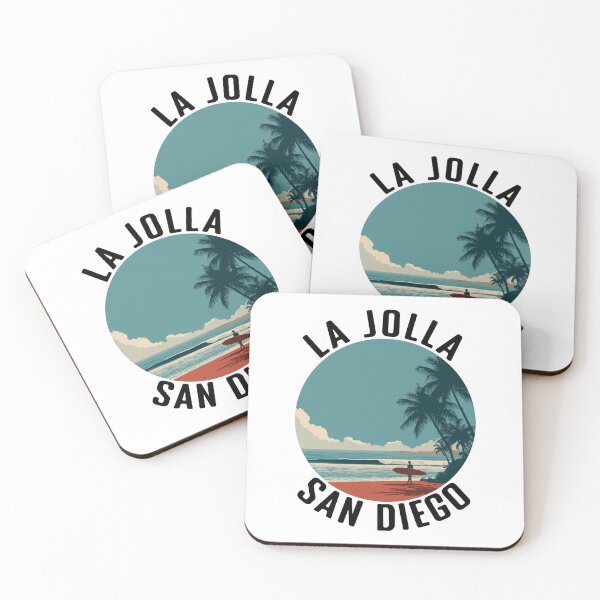Item preview, La Jolla - San Diego (with Black Lettering) designed and sold by VelvetRoom.