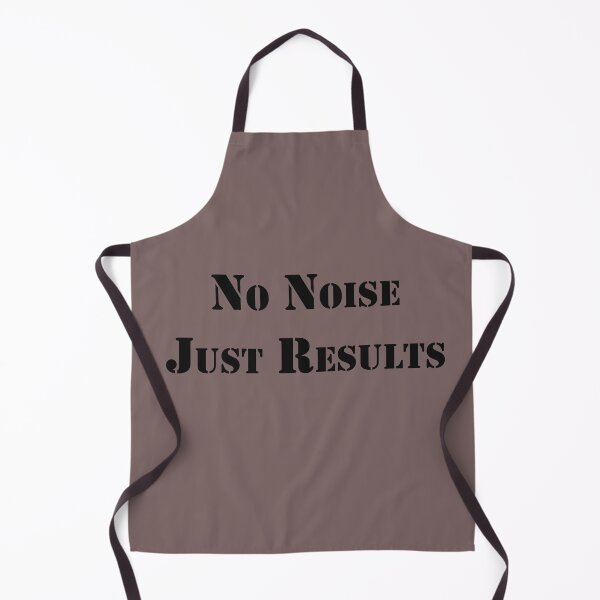 Item preview, No Noise, Just Results – Focus & Discipline Quote Design designed and sold by ArtNestVerse.