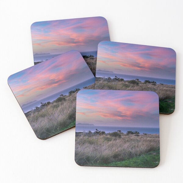 Item preview, Serene Coastal Sunset in Rethymno, Greece designed and sold by natejordanphoto.