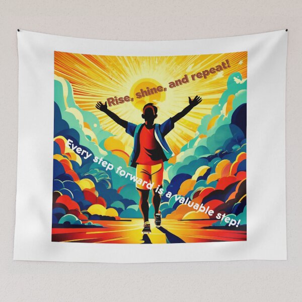 Item preview, Rise, Shine, Repeat! designed and sold by Zofia Sosnecka.
