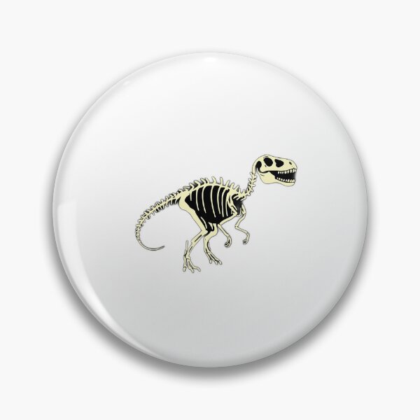 Item preview, Glow-in-the-Dark Cartoon Dinosaur Skeleton designed and sold by sharon1210.