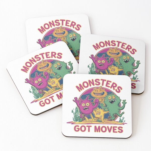 Item preview, Monsters Got Moves T-Shirt | Funny Dancing Monster Halloween  designed and sold by al21ex.