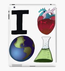 I Love Earth Science iPad Case/Skin