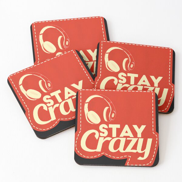 Item preview, Stay Crazy Headphones Gift For Dj Musician designed and sold by CarmenGrijalva.