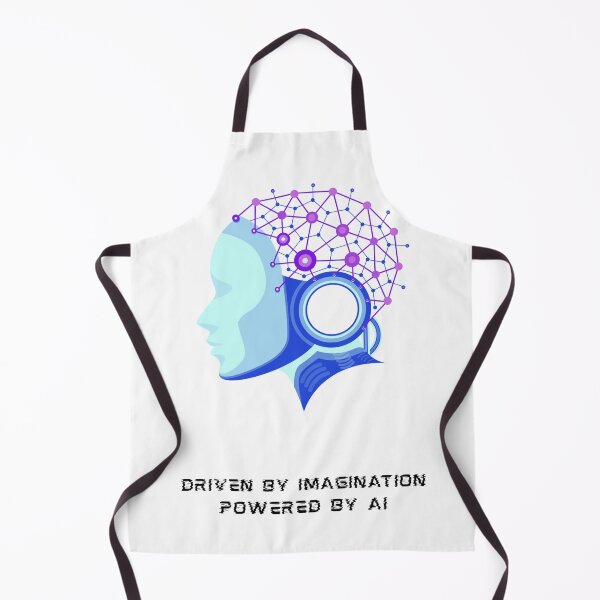 Item preview, Futuristic AI Head T-Shirt – Powered by AI, Cosmic Stars Tee designed and sold by Kaehaniz.