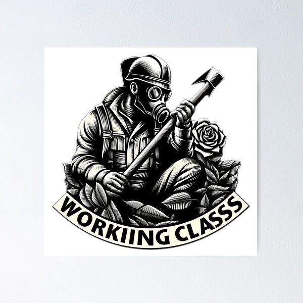 Item preview, working class designed and sold by NCNGDESIGN.