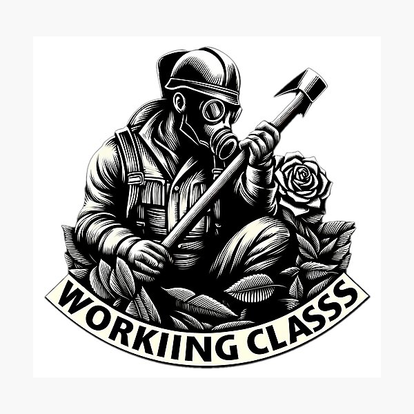 Item preview, working class designed and sold by NCNGDESIGN.