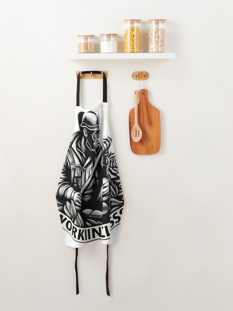 Thumbnail 4 of 6, Apron, working class designed and sold by NCNGDESIGN.