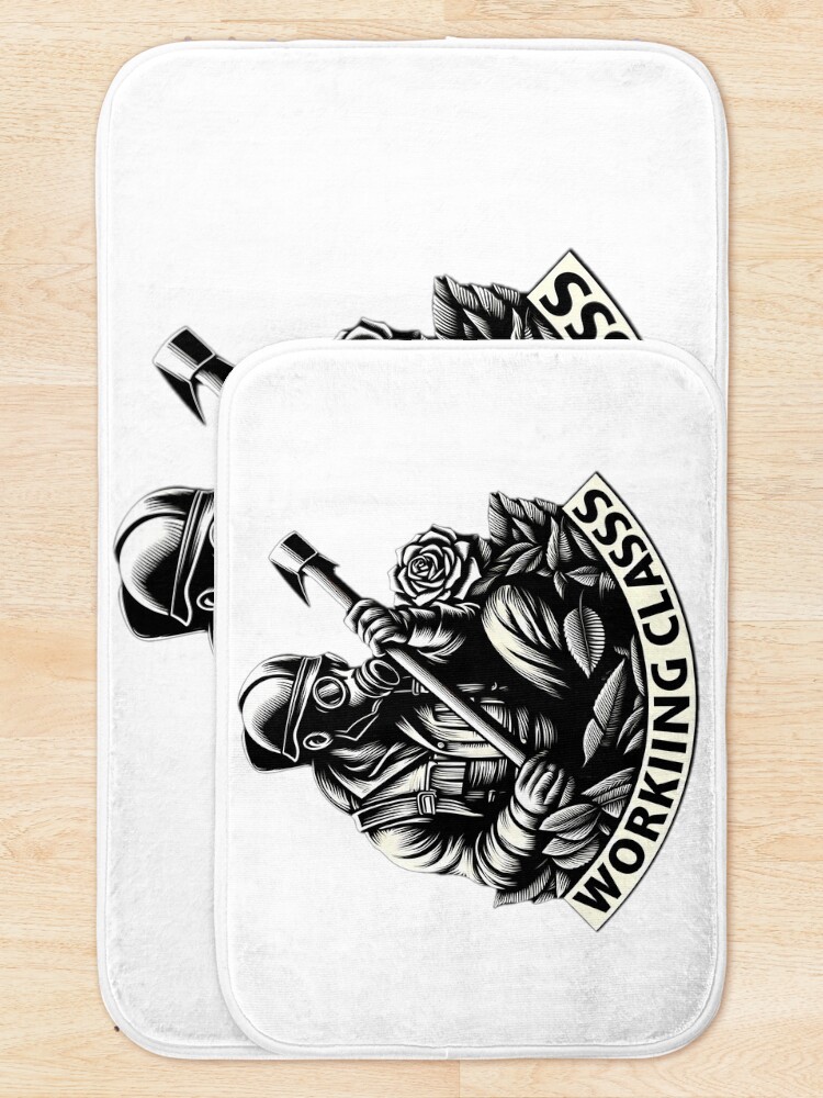 Thumbnail 5 of 6, Bath Mat, working class designed and sold by NCNGDESIGN.