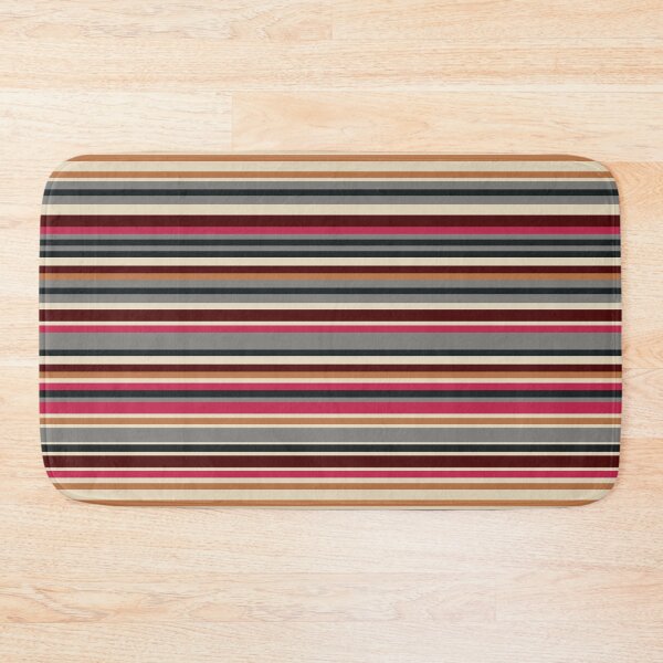 Item preview, Vintage pastel color strip pattern designed and sold by Retro Street Studios.