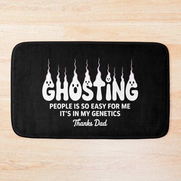 Item preview, Ghosting People is so Easy for me It's in My Genetics - Funny Halloween Gift for Sarcasm and Dark Humor Fans. designed and sold by ZyziowskyArt.