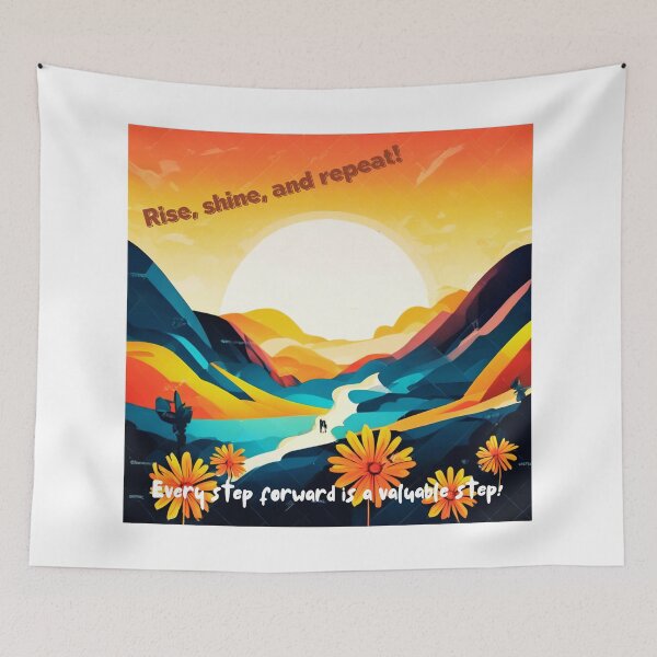 Item preview, Rise, Shine, Repeat! designed and sold by Zofia Sosnecka.