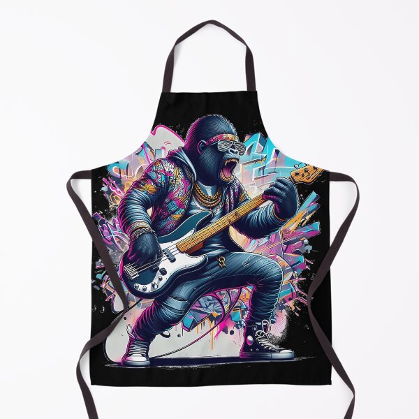 Item preview, Gorilla Bassist designed and sold by CarmenGrijalva.