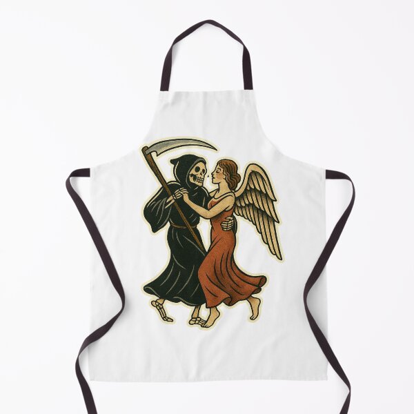 Item preview, Reaper and Angel Dancing Sailor Jerry Style designed and sold by Ali Kiwan Photo and Desgin .