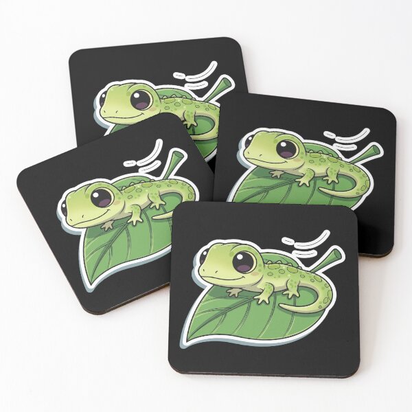 Item preview, Little Lizard on a Big Leaf: An Adorable Gecko's Tropical Hideaway designed and sold by bvdesignart.