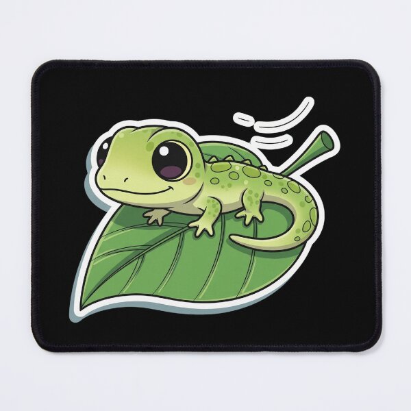 Item preview, Little Lizard on a Big Leaf: An Adorable Gecko's Tropical Hideaway designed and sold by bvdesignart.