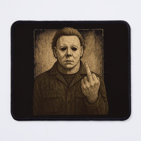 Item preview, Michael Myers - Halloween Middle Finger designed and sold by Bou-Jolyn.